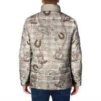 Hawaii Palaka Cowboy Padded Jacket Shell Maile Lei With Western Patterns DT05 - Polynesian Pride