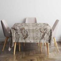 Hawaii Palaka Cowboy Tablecloth Shell Maile Lei With Western Patterns - Polynesian Pride