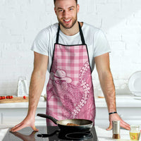 Pink Hawaii Palaka Cowboy Turtle Apron Hawaiian Paniolo Puakenikeni Maile Lei DT05 - Polynesian Pride