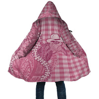 Pink Hawaii Palaka Cowboy Turtle Cloak Hawaiian Paniolo Puakenikeni Maile Lei - Polynesian Pride
