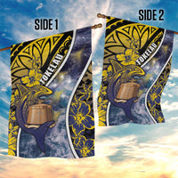 Tokelau Garden Flag National Badge Waves Style