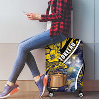 Tokelau Luggage Cover National Badge Waves Style