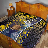 Tokelau Quilt National Badge Waves Style