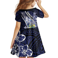 Personalised Pitcairn Islands Family Matching Off Shoulder Maxi Dress and Hawaiian Shirt Coat Of Arms Waves Style