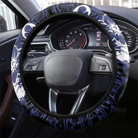 Pitcairn Islands Steering Wheel Cover Coat Of Arms Waves Style DT05 - Polynesian Pride