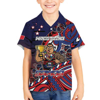 Personalised Samoa Wrestling Hawaiian Shirt Polynesian Warrior Funny Style DT05 - Polynesian Pride