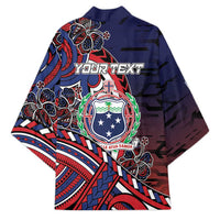 Personalised Samoa Wrestling Kimono Polynesian Warrior Funny Style DT05 - Polynesian Pride