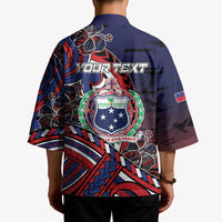 Personalised Samoa Wrestling Kimono Polynesian Warrior Funny Style DT05 - Polynesian Pride