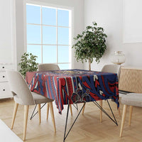 Samoa Wrestling Tablecloth Polynesian Warrior Funny Style DT05 - Polynesian Pride