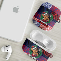 Samoa Boxing AirPods Case Samoan Boxer Funny Style DT05 - Polynesian Pride