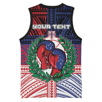 Personalised Samoa Boxing Basketball Jersey Samoan Boxer Funny Style DT05 - Polynesian Pride