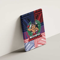 Samoa Boxing Canvas Wall Art Samoan Boxer Funny Style DT05 - Polynesian Pride