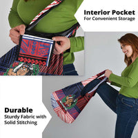 Samoa Boxing Grocery Bag Samoan Boxer Funny Style - Polynesian Pride