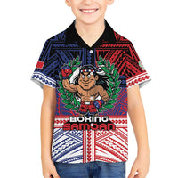 Personalised Samoa Boxing Hawaiian Shirt Samoan Boxer Funny Style DT05 - Polynesian Pride