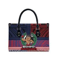Samoa Boxing Leather Bag Samoan Boxer Funny Style - Polynesian Pride