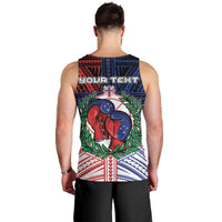 Personalised Samoa Boxing Men Tank Top Samoan Boxer Funny Style - Polynesian Pride