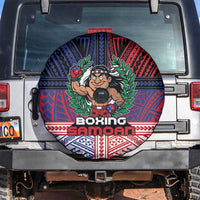 Samoa Boxing Spare Tire Cover Samoan Boxer Funny Style - Polynesian Pride