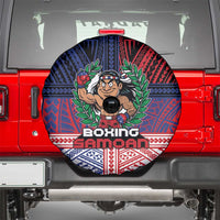 Samoa Boxing Spare Tire Cover Samoan Boxer Funny Style - Polynesian Pride
