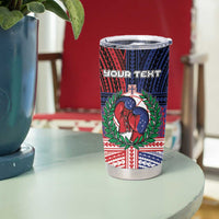 Personalised Samoa Boxing Tumbler Cup Samoan Boxer Funny Style DT05 - Polynesian Pride