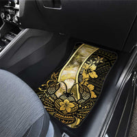 Niue Car Mats Niuean Crab Waves Style DT05 - Polynesian Pride