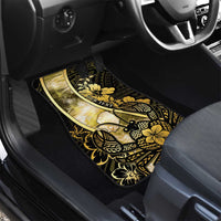 Niue Car Mats Niuean Crab Waves Style DT05 - Polynesian Pride