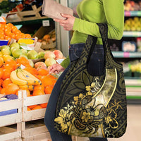 Niue Grocery Bag Niuean Crab Waves Style DT05 - Polynesian Pride