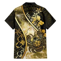 Personalised Niue Hawaiian Shirt Niuean Crab Waves Style DT05 - Polynesian Pride