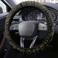 Niue Steering Wheel Cover Niuean Crab Waves Style DT05 - Polynesian Pride