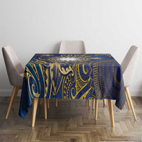 Nauru Tablecloth Hibiscus Polynesian Tribal Pattern