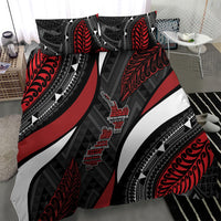 Aotearoa New Zealand Native Birds Map Bedding Set Silver Fern Tribal Pattern DT05 - Polynesian Pride