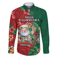 Hawaii Christmas Family Matching Puletasi and Hawaiian Shirt Mele Kalikimaka Funny Hawaiian Santa - Polynesian Pride