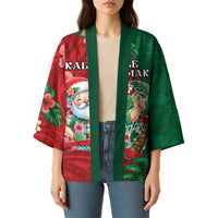 Hawaii Christmas Kimono Mele Kalikimaka Funny Hawaiian Santa - Polynesian Pride