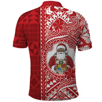 Tonga Christmas Polo Shirt Kilisimasi Fiefia - Polynesian Pride