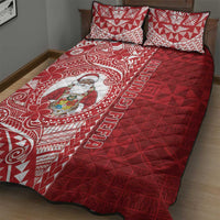 Tonga Christmas Quilt Bed Set Kilisimasi Fiefia - Polynesian Pride