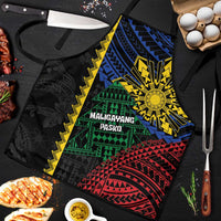 Philippines Christmas Apron Xmas Tree Filipino Tribal Patterns - Polynesian Pride