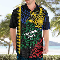 Personalised Philippines Christmas Hawaiian Shirt Xmas Tree Filipino Tribal Patterns DT05 - Polynesian Pride