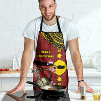 Rotuma Christmas Apron Rotuma Myzomela Birds With Hibiscus Flowers - Polynesian Pride