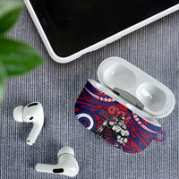 Samoa Gym AirPods Case Muscle Samoan Tribal Waves DT05 - Polynesian Pride