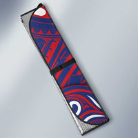 Samoa Gym Auto Sun Shade Muscle Samoan Tribal Waves - Polynesian Pride