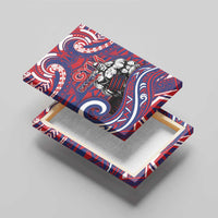 Samoa Gym Canvas Wall Art Muscle Samoan Tribal Waves DT05 - Polynesian Pride