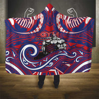 Samoa Gym Hooded Blanket Muscle Samoan Tribal Waves DT05 - Polynesian Pride