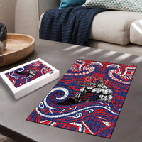 Samoa Gym Puzzle Muscle Samoan Tribal Waves - Polynesian Pride