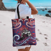Samoa Gym Tote Bag Muscle Samoan Tribal Waves - Polynesian Pride
