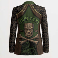 Personalised Hawaii Tiki Pirates Blazer Kakau Pattern Polynesian Style DT05 - Polynesian Pride