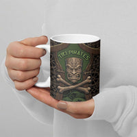 Personalised Hawaii Tiki Pirates Ceramic Mug Kakau Pattern Polynesian Style DT05 - Polynesian Pride