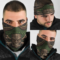 Hawaii Tiki Pirates Neck Gaiter Kakau Pattern Polynesian Style DT05 - Polynesian Pride