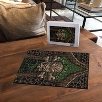 Hawaii Tiki Pirates Puzzle Kakau Pattern Polynesian Style DT05 - Polynesian Pride