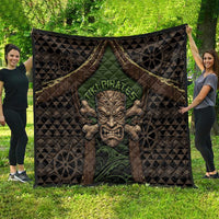 Hawaii Tiki Pirates Quilt Kakau Pattern Polynesian Style DT05 - Polynesian Pride