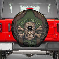 Hawaii Tiki Pirates Spare Tire Cover Kakau Pattern Polynesian Style DT05 - Polynesian Pride