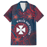 Personalised Wallis And Futuna Family Matching Puletasi and Hawaiian Shirt Hibiscus Polynesian Tribal Pattern